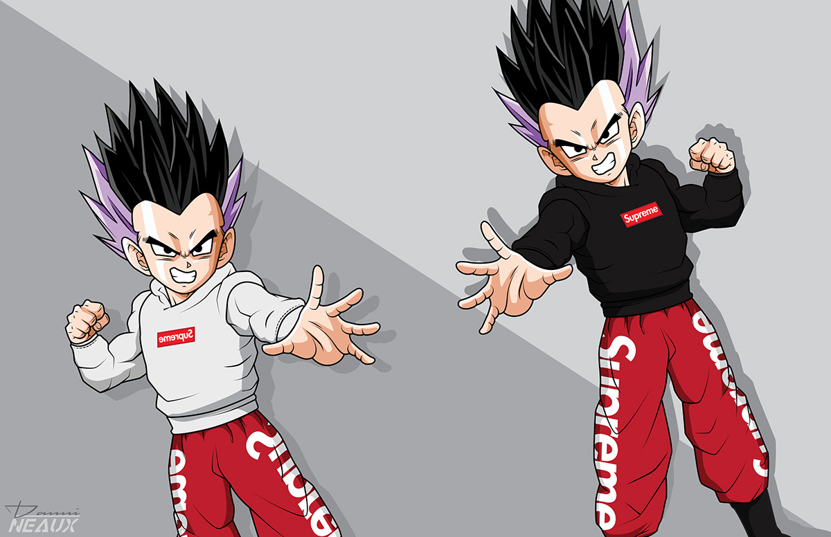 supreme dragon ball z collab