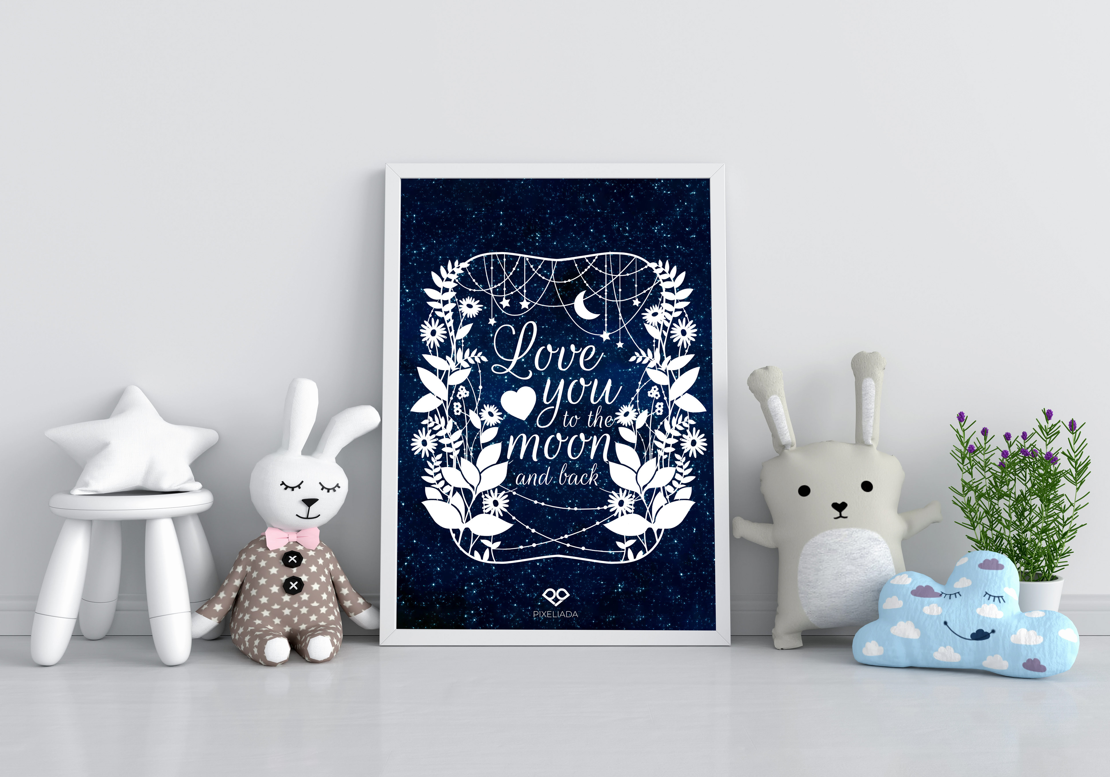 Plakat z okazji Dnia Dziecka - "Love you"