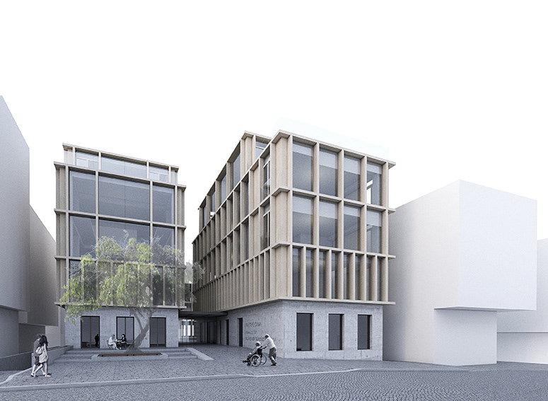 alheimer center front view