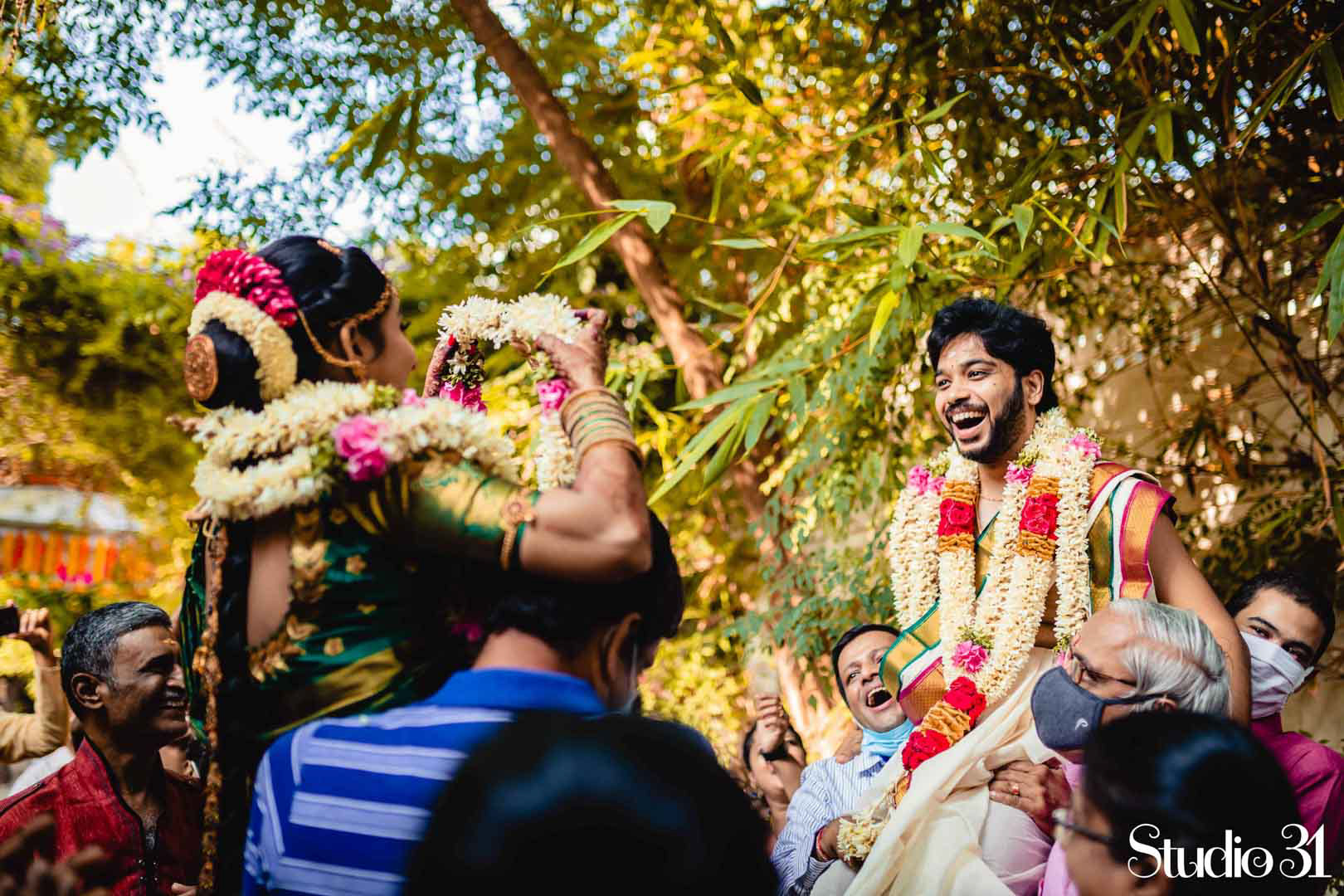 South Indian Wedding photography at Luz house, Chennai by Studio 31