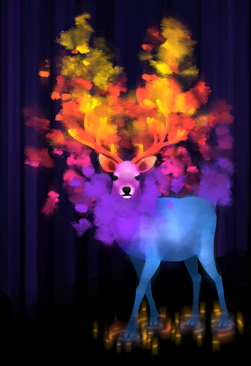 Deer; Digital
