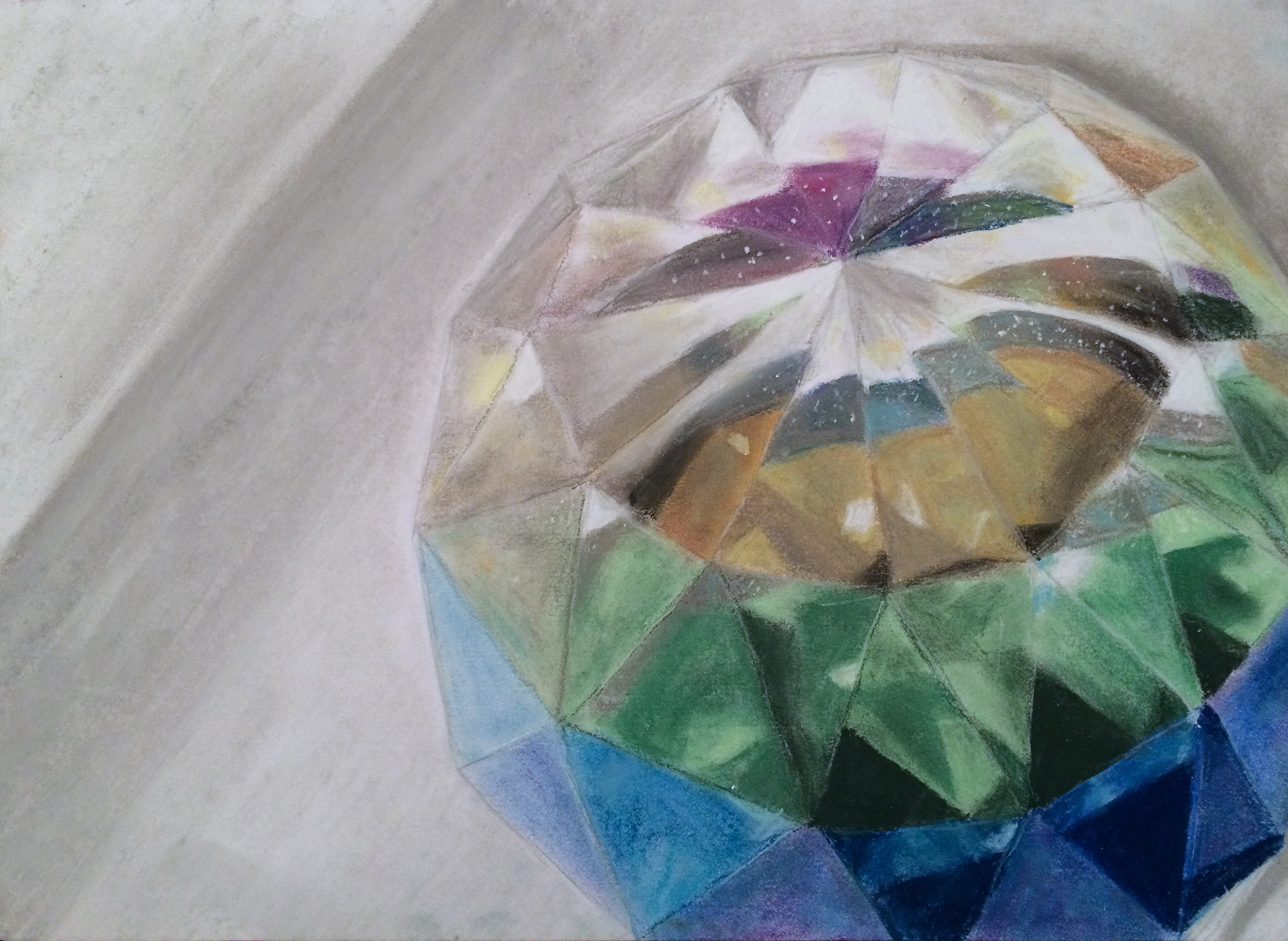 Crystal Prism; Pastel