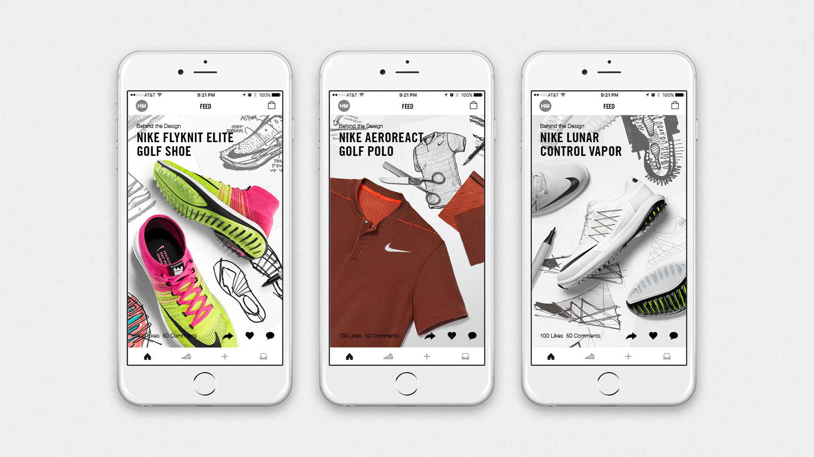 leg uit toespraak Gemengd Ken Wang - Nike / Mobile App Feed – Behind The Design