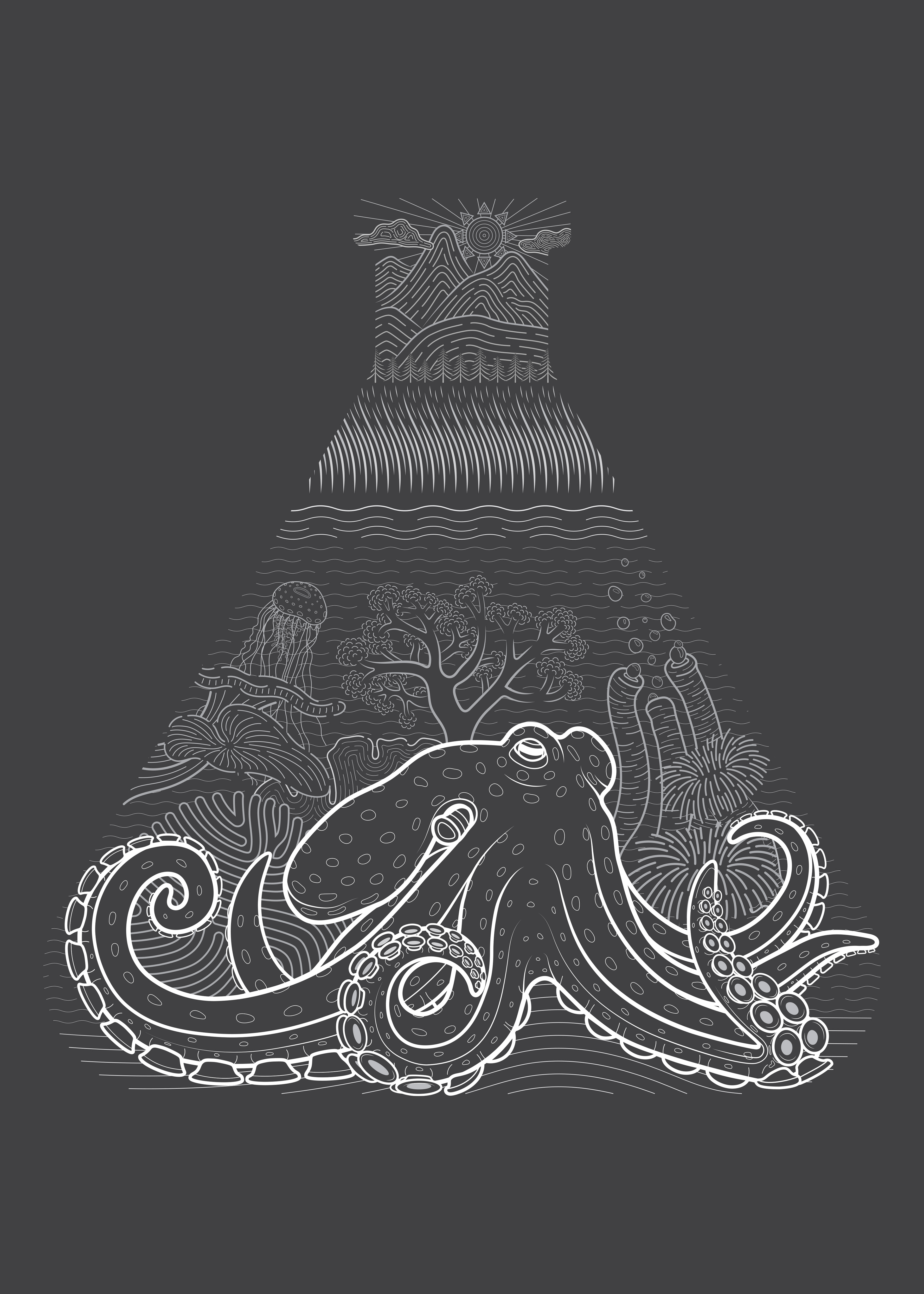 Octopus Flask Inverted