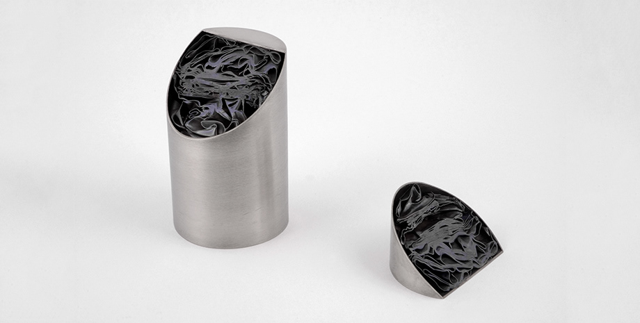 COMPRESSED III | 2007 | NICKEL, COPPER | 5" x 3.25" x 3.25"