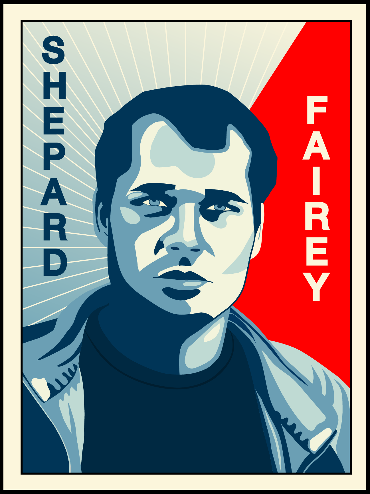 Shepard Fairey Digital Illustration