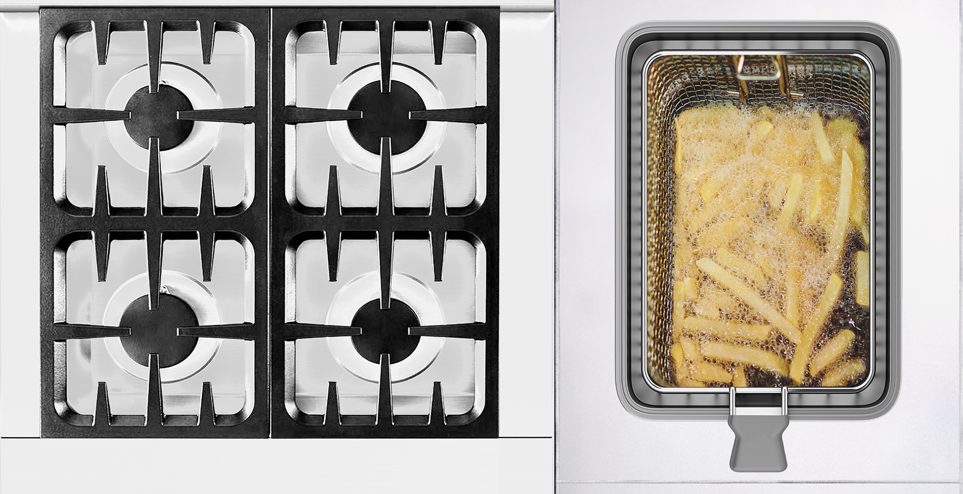 KFS WHDR Display Mock Stove/Oven/Fryer Top Façade Artwork