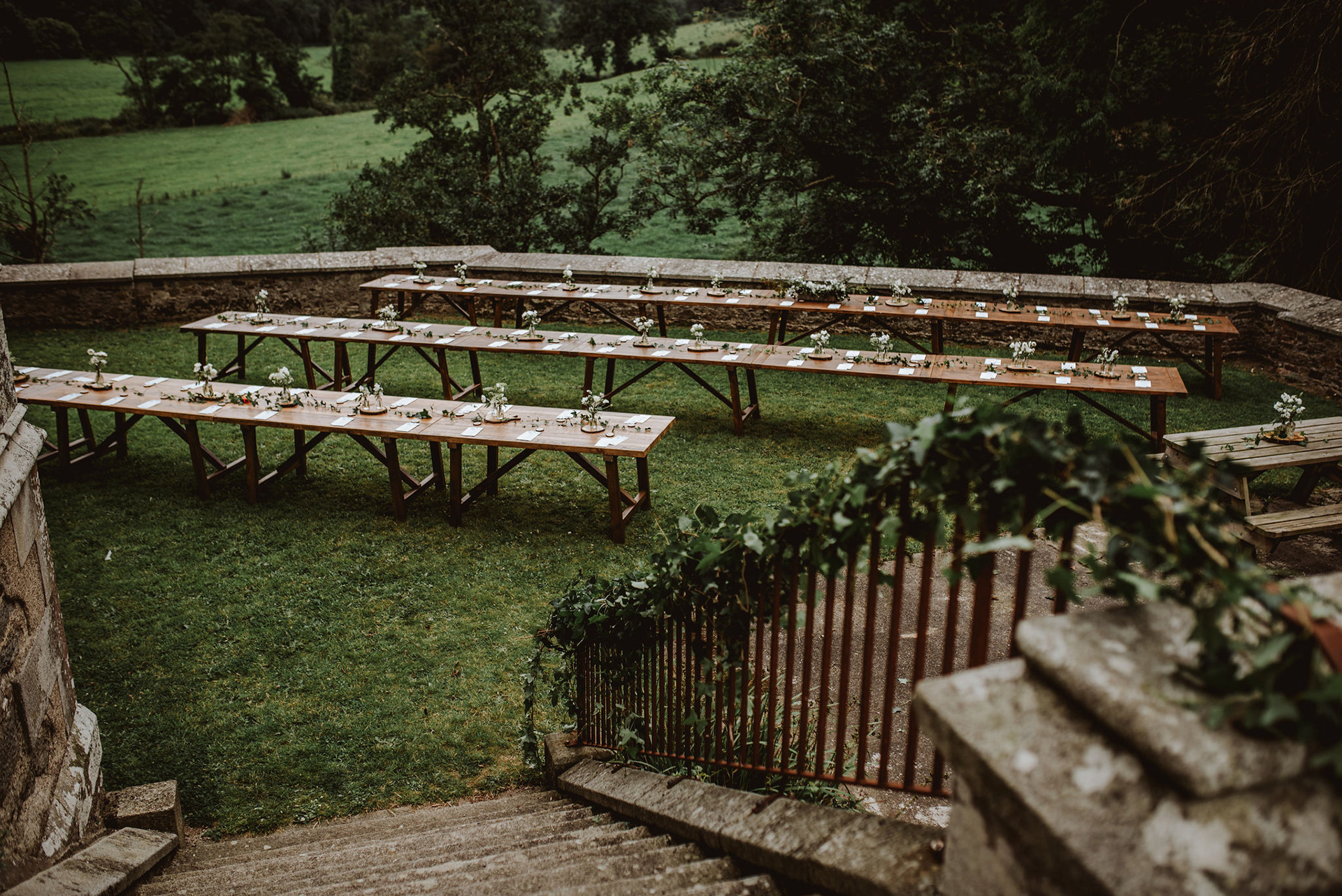 outdoor dining feast terrace