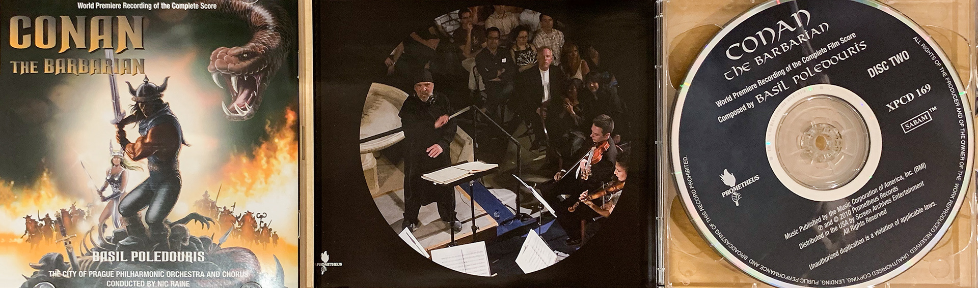 Basil Poledouris, CD