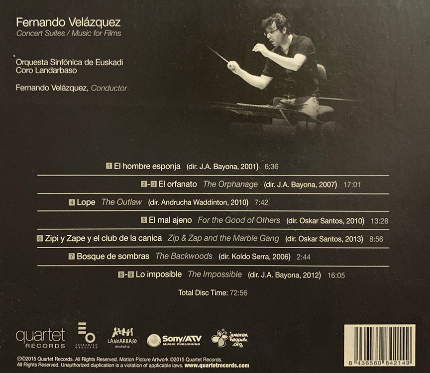 Fernando Velázquez, CD