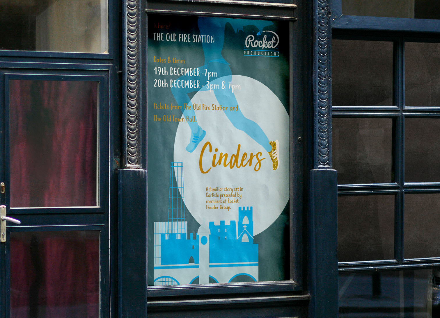 Rocket Theater Dance Group - Cinderella Poster