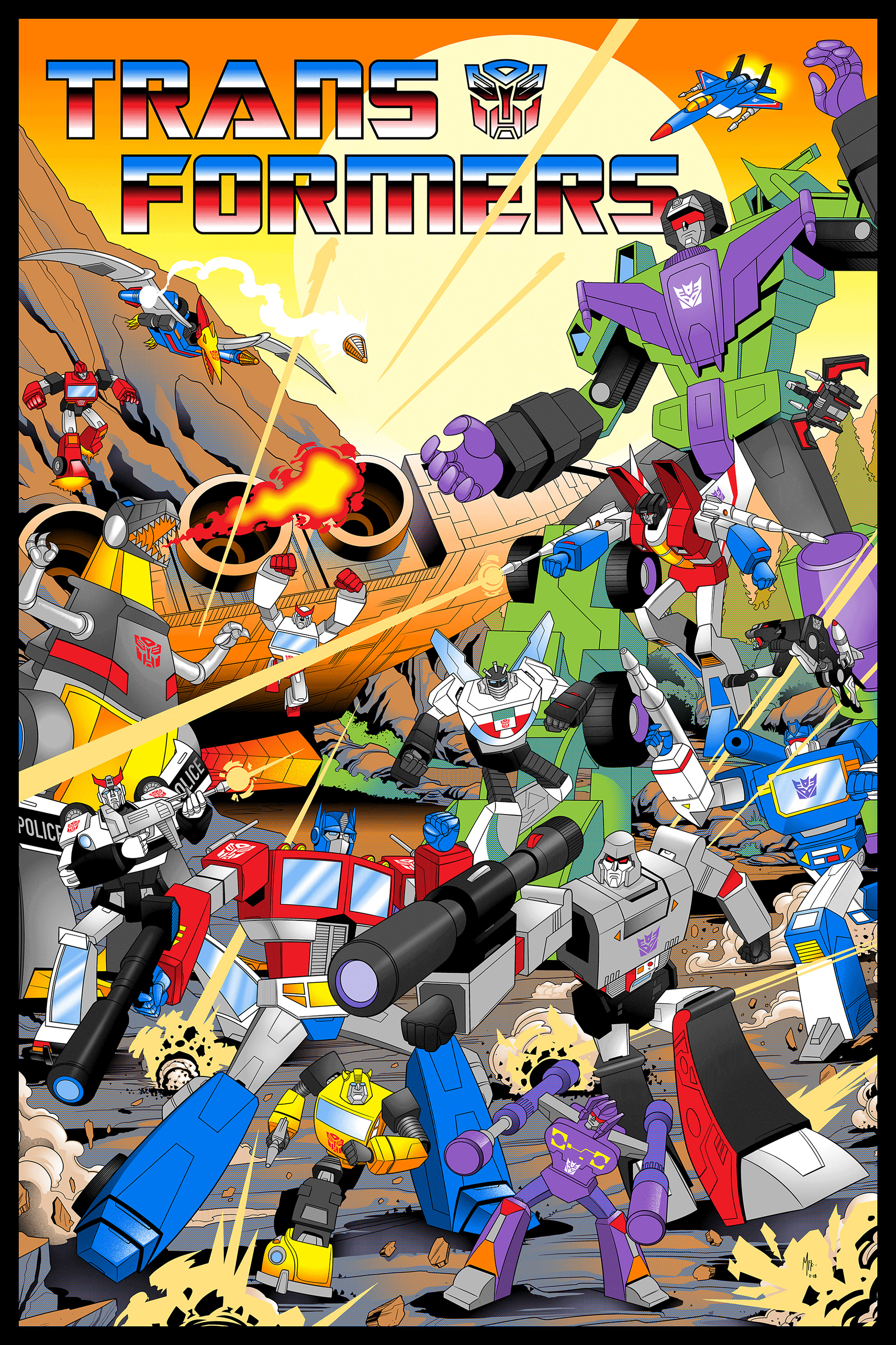 Alex Arizmendi aka MFK00 - TRANSFORMERS 80's TV SHOW