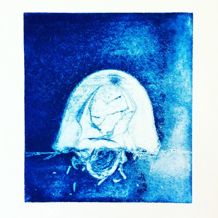 One-plate soft-ground etching / Copyright © Christopher Pearson 2017