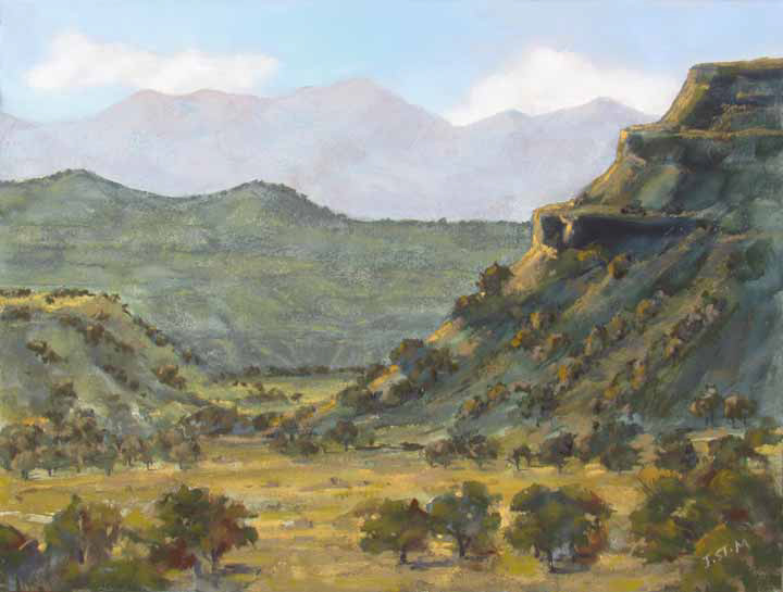 Mesa and Mountain 9 x 12