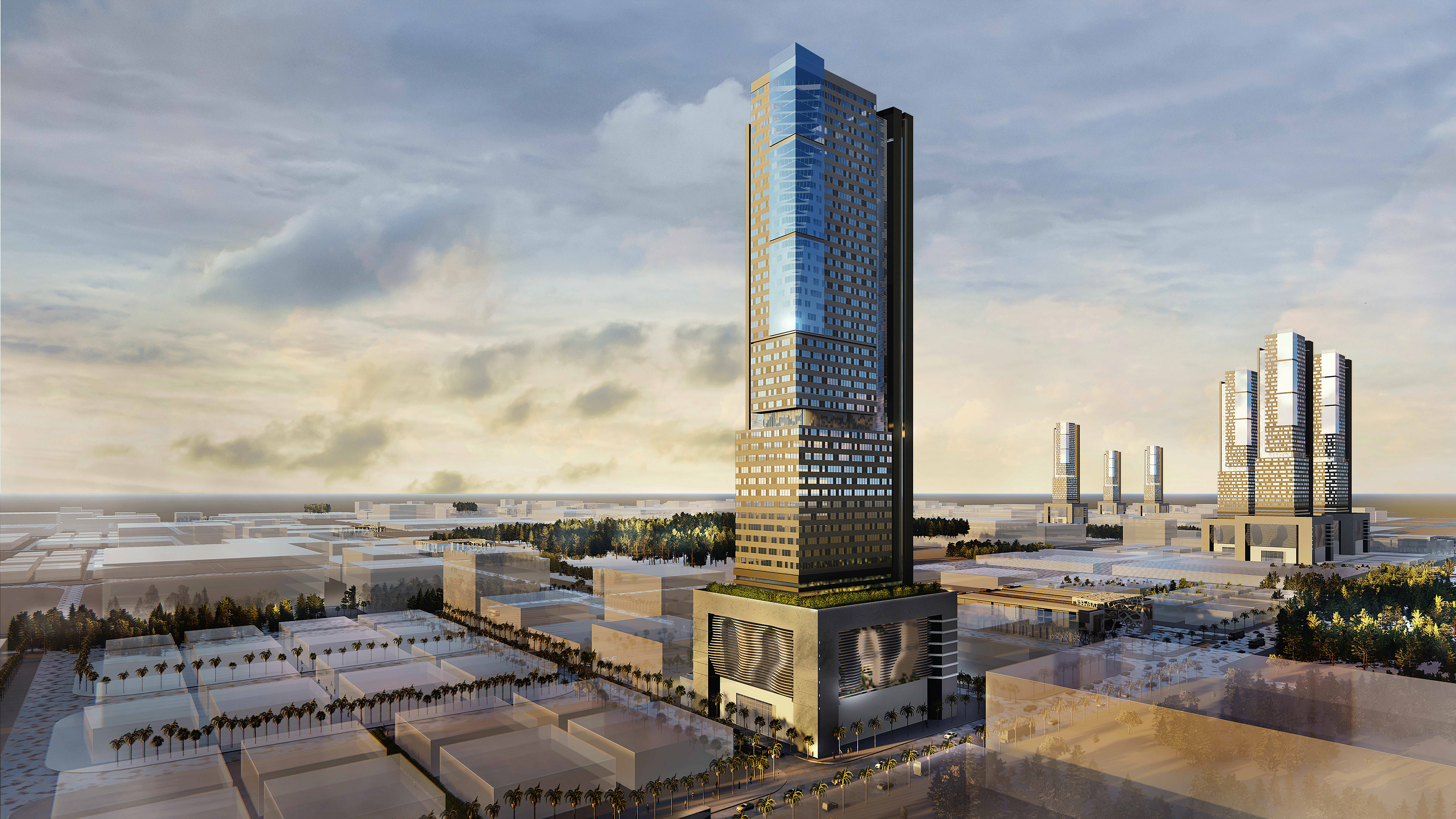 Scope of work : Podium Design+Visualization