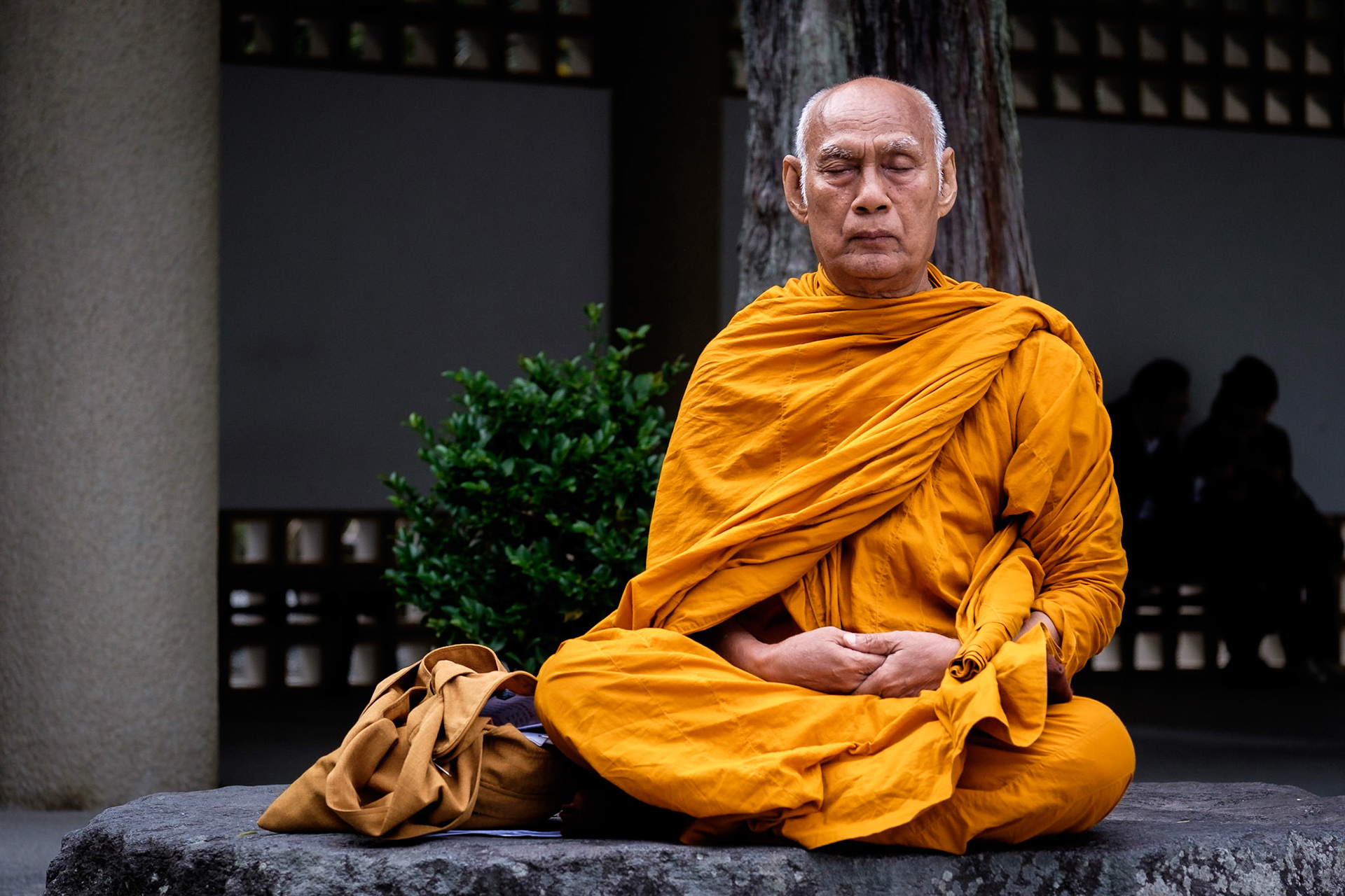Monk in Kamakura / Japan