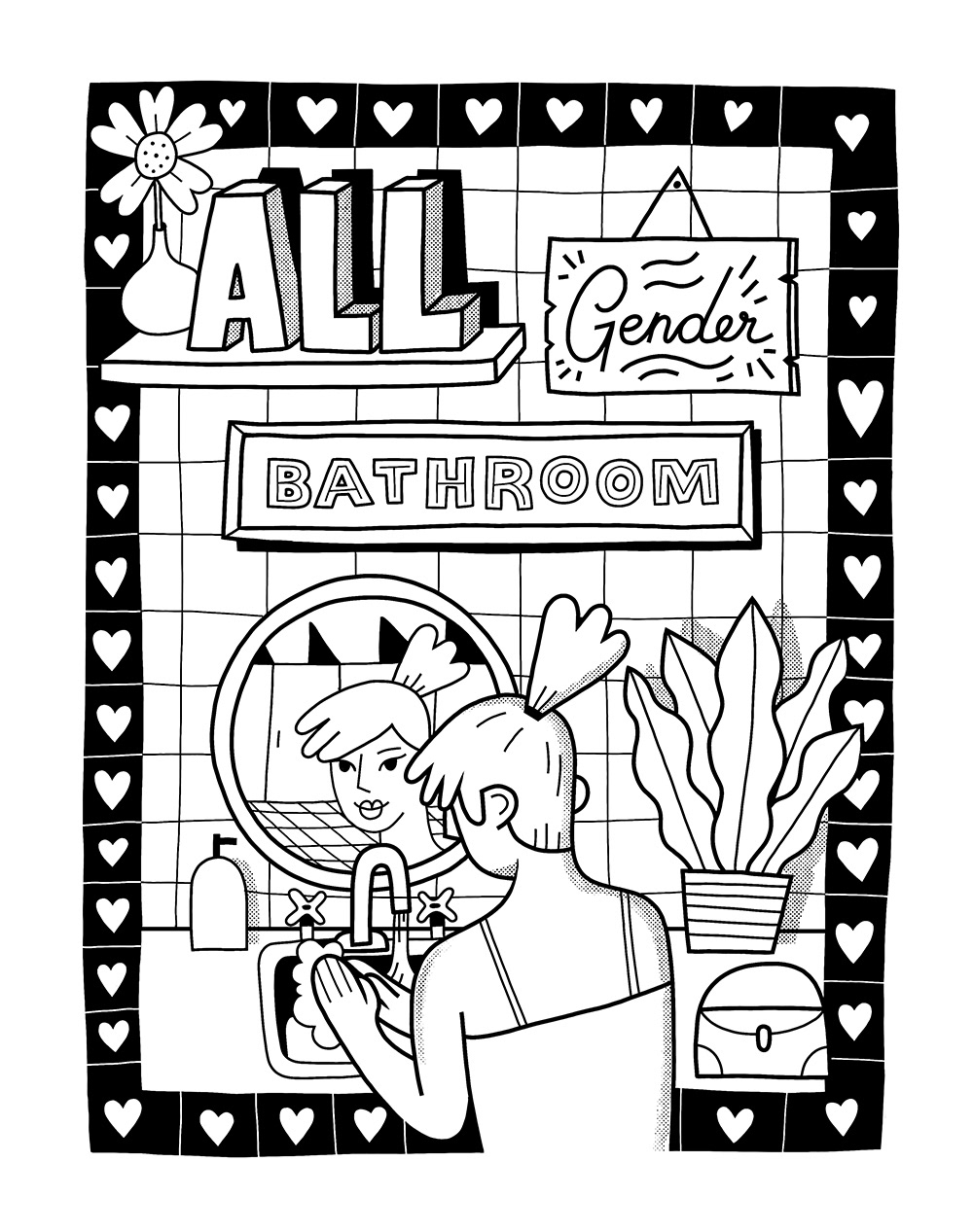 Kati Perez - LGBTQ Coloring Book