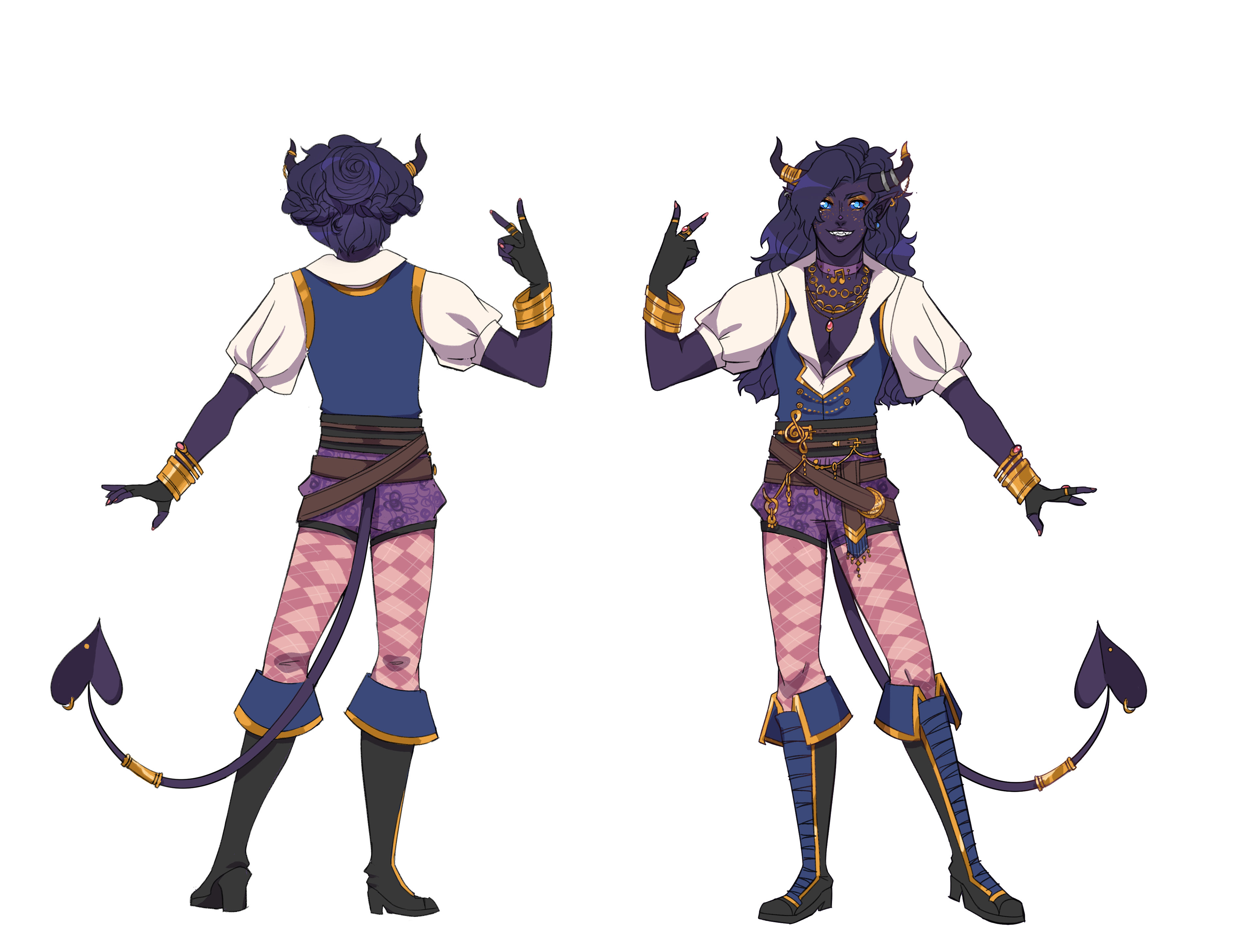 hekxate! - character design