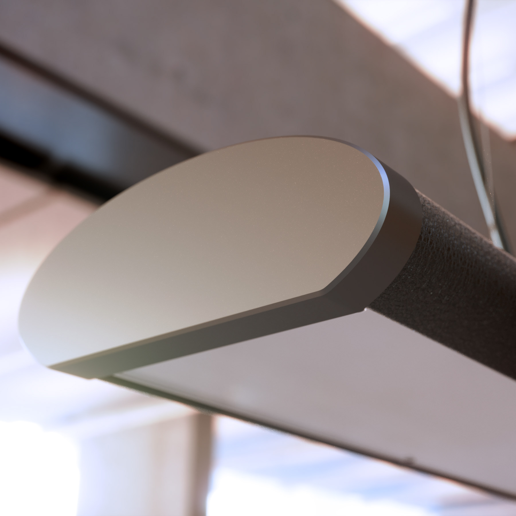 Ellipse light detail shot for Leather and Light
