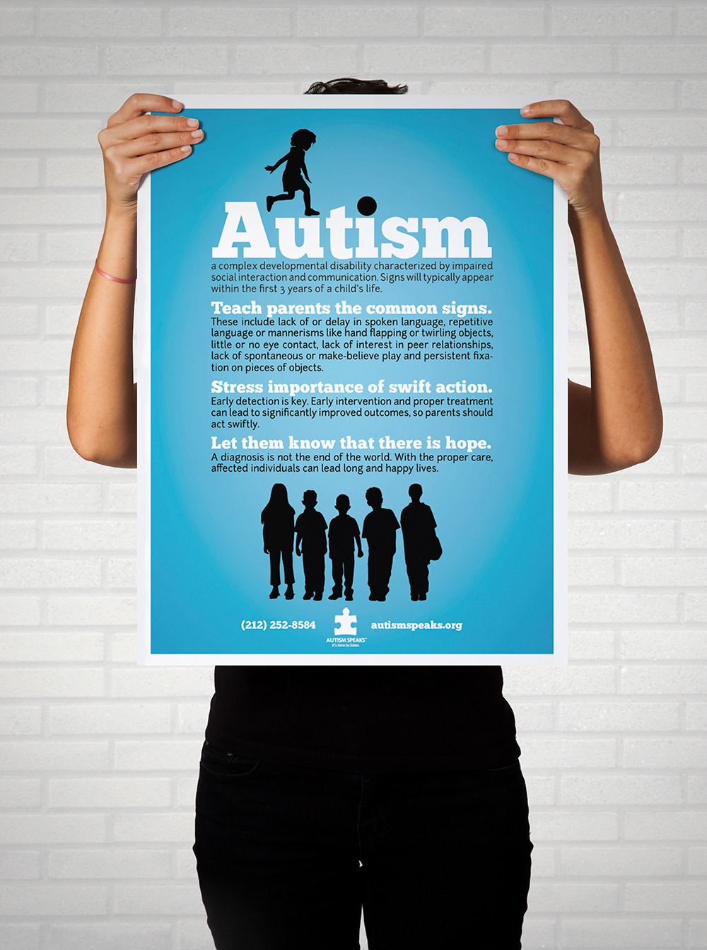 Burd's Eye Design by Sean Liburd - Autism Awareness Poster Campaign