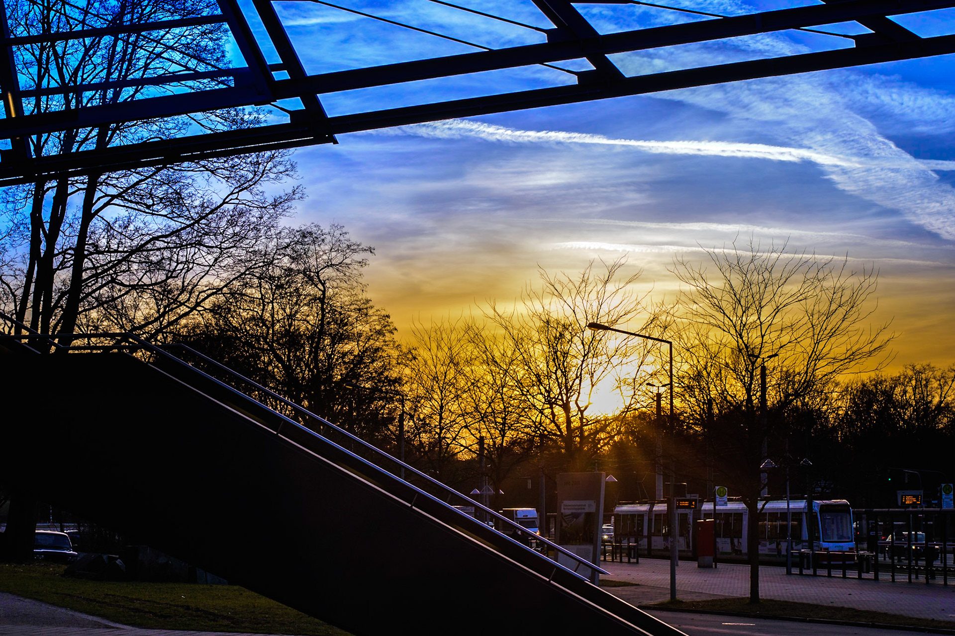 #Sonnenuntergang am #Dokuzentrum #Reichsparteitagsgelände