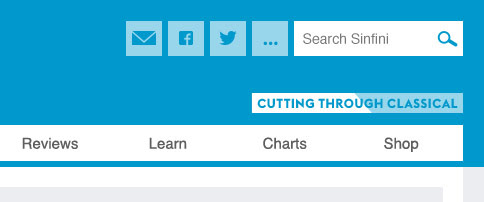 Top nav default view