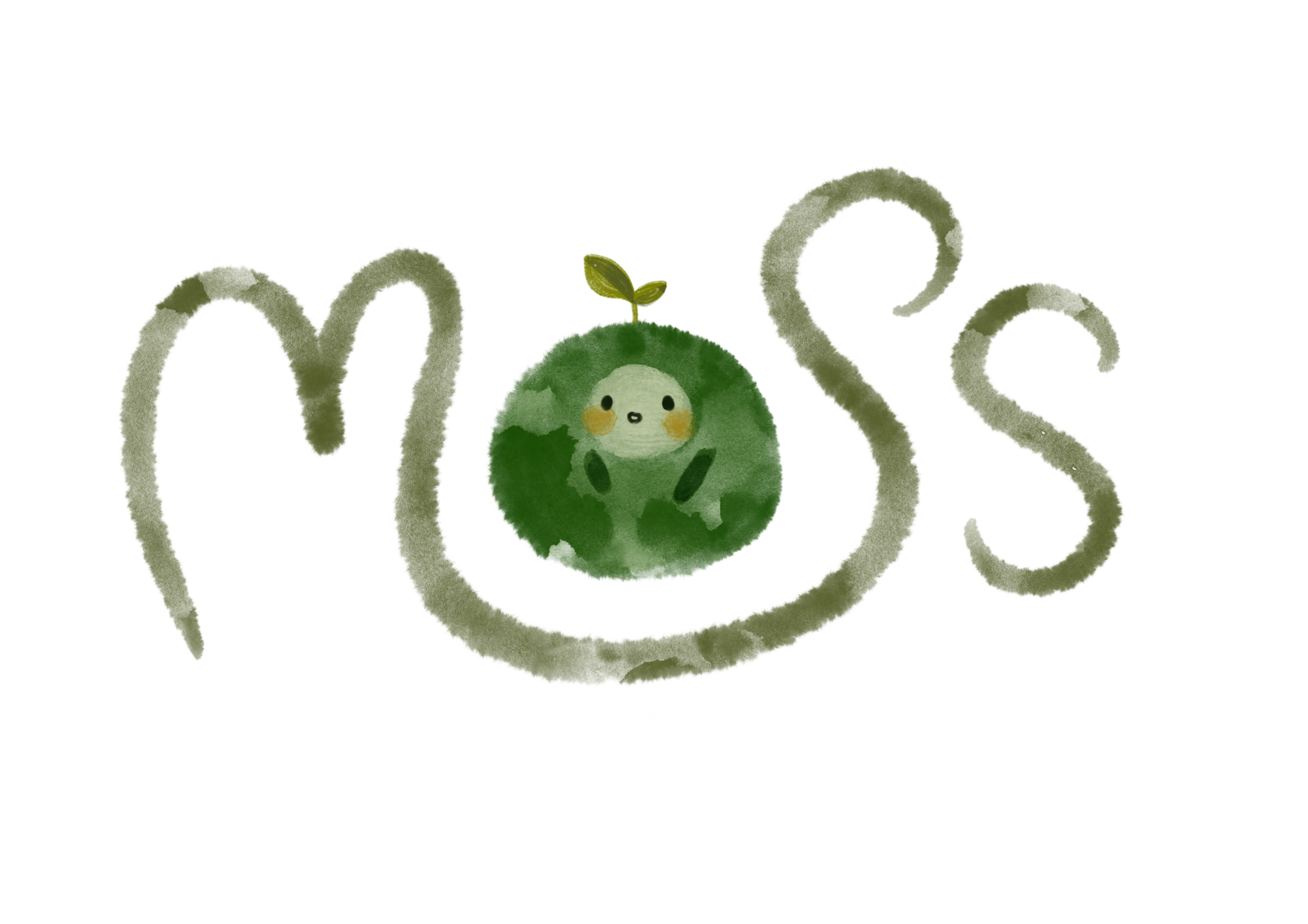 My hand-written logo which became the final outcome