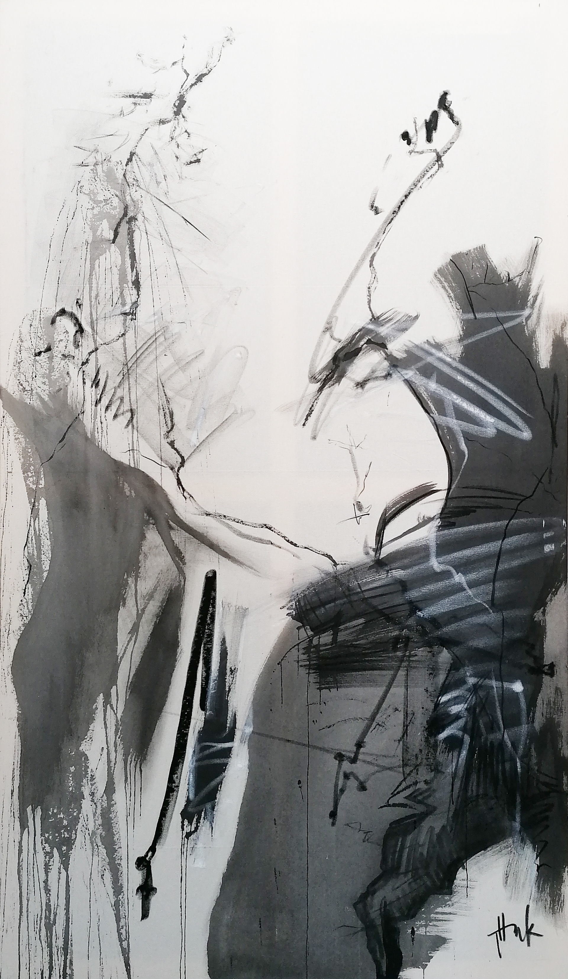 VERKAUFT ; TEASE 1 ; 90 x 160cm