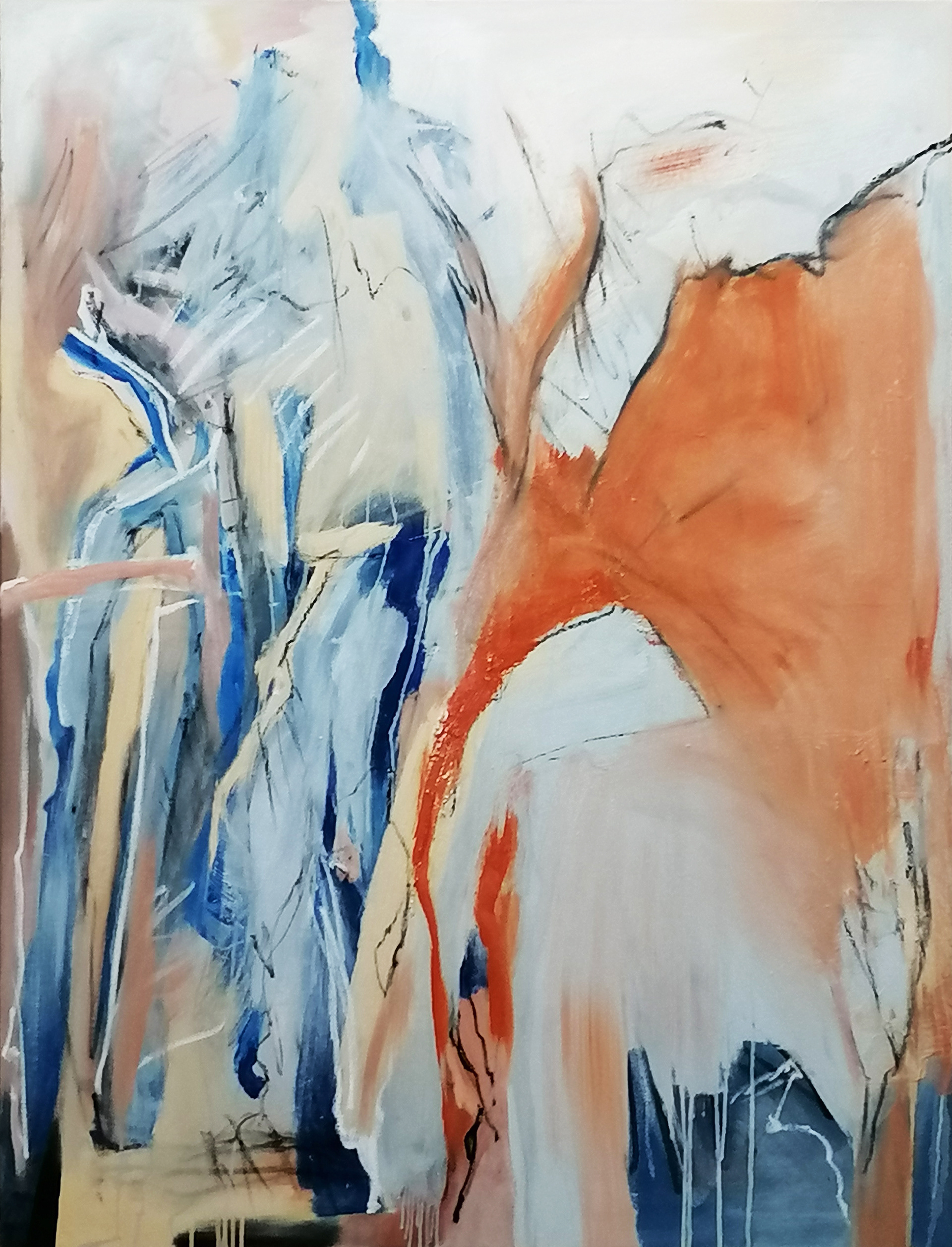 VERFÜGBAR ; MESS 11 ; 90 x 130cm