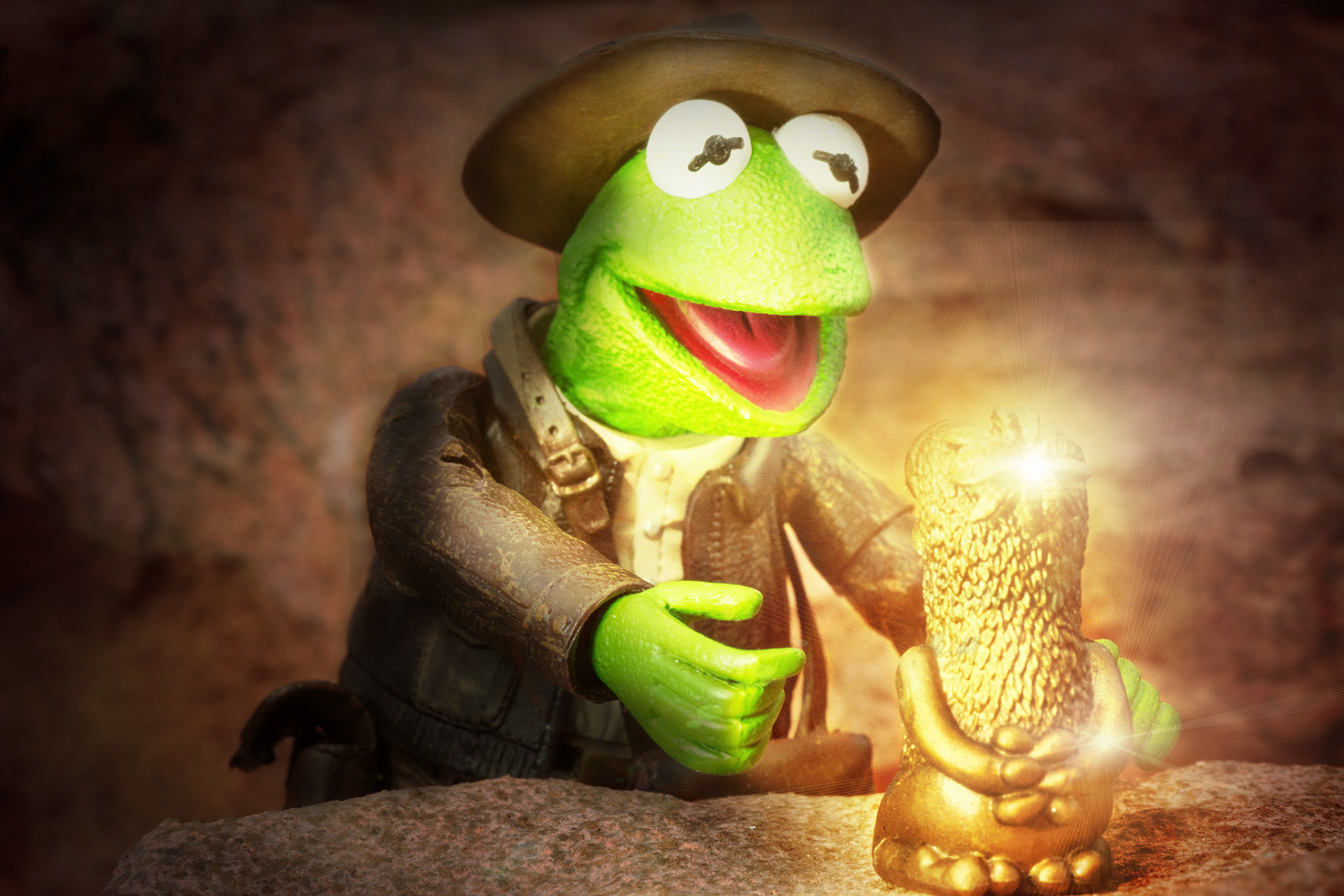 Kermit The Frog as Indiana Jones