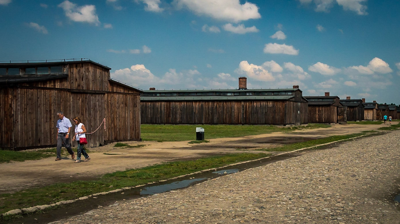 Aushwitz Birkenau -Replicas of Barracks in Sector Blla