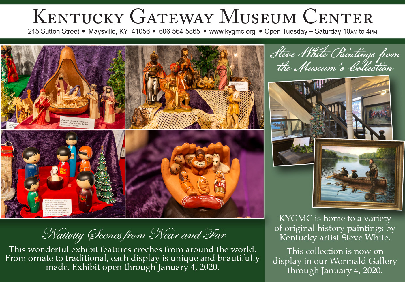 All photography, editing, layout, design work by Amanda Hankinson. Logos & photos edited with Adobe Photoshop. Ad layout completed in Adobe InDesign.