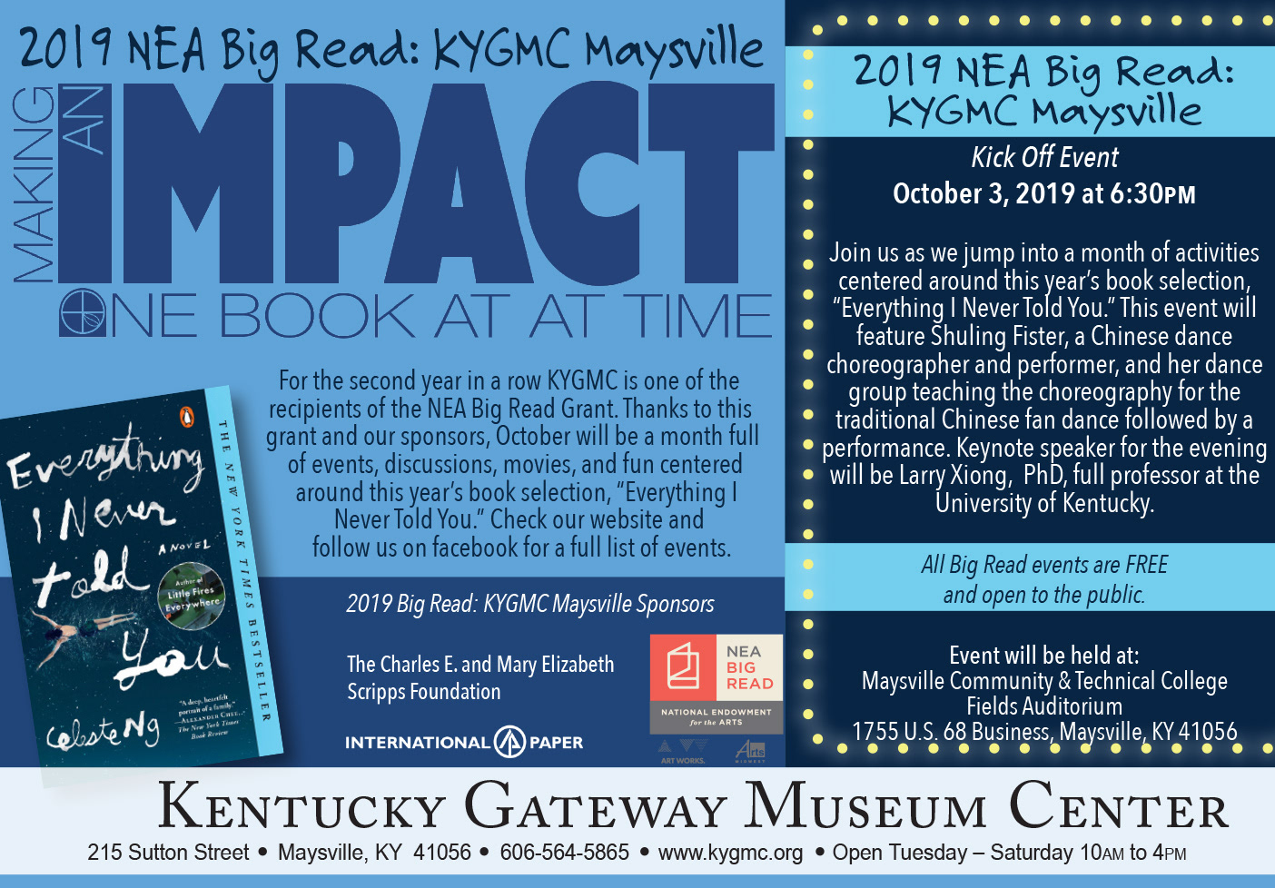 Book photo supplied. Photo editing, logo design, and layout by Amanda Hankinson. Logos & photos edited with Adobe Photoshop. Ad layout completed in Adobe InDesign.