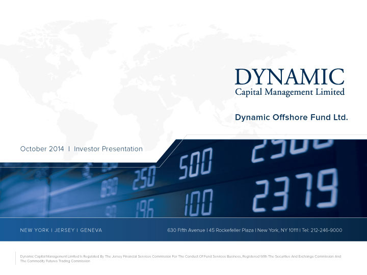 Powerpoint Investor Deck
