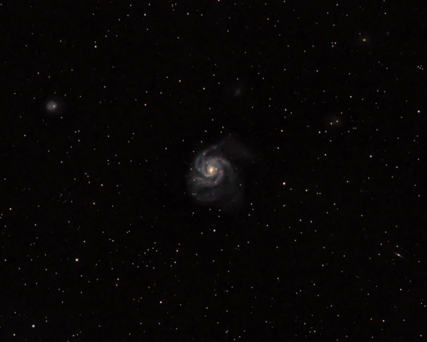 M101 • Pinwheel Galaxy © Irwin Seidman