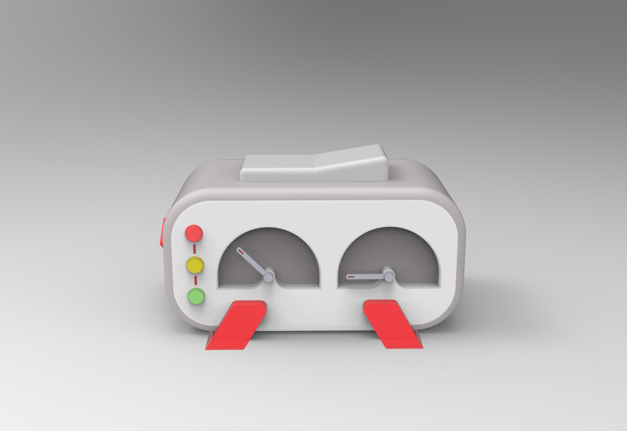 Timer front view