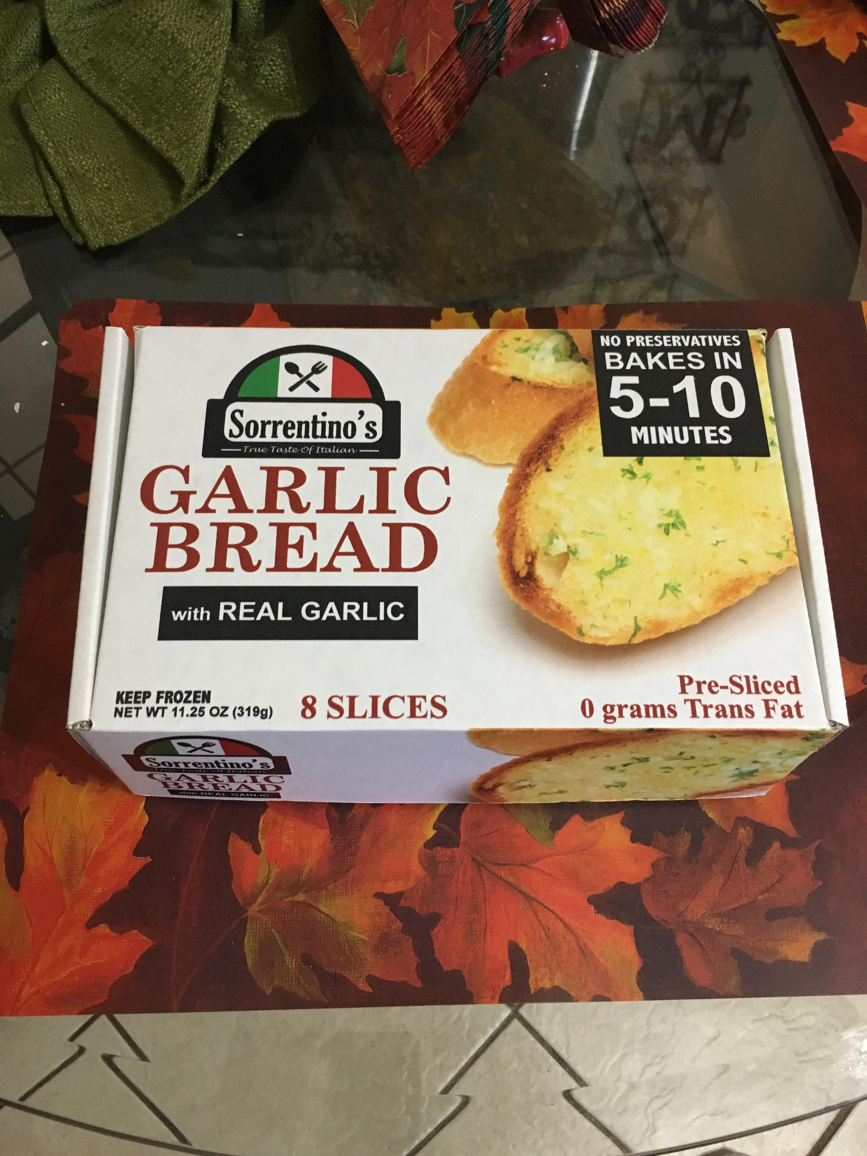 Garlic Bread box design