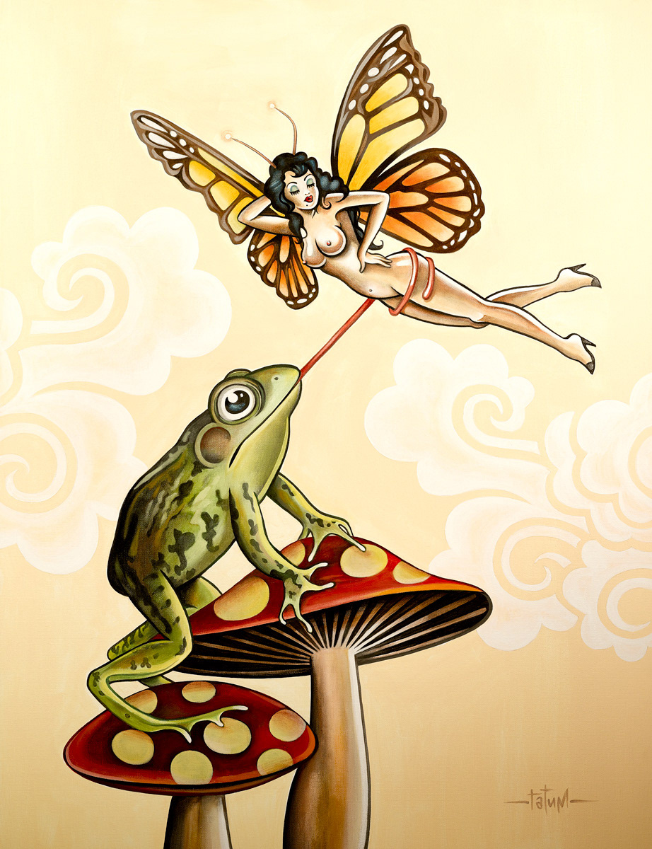 Frog N Butterfly
