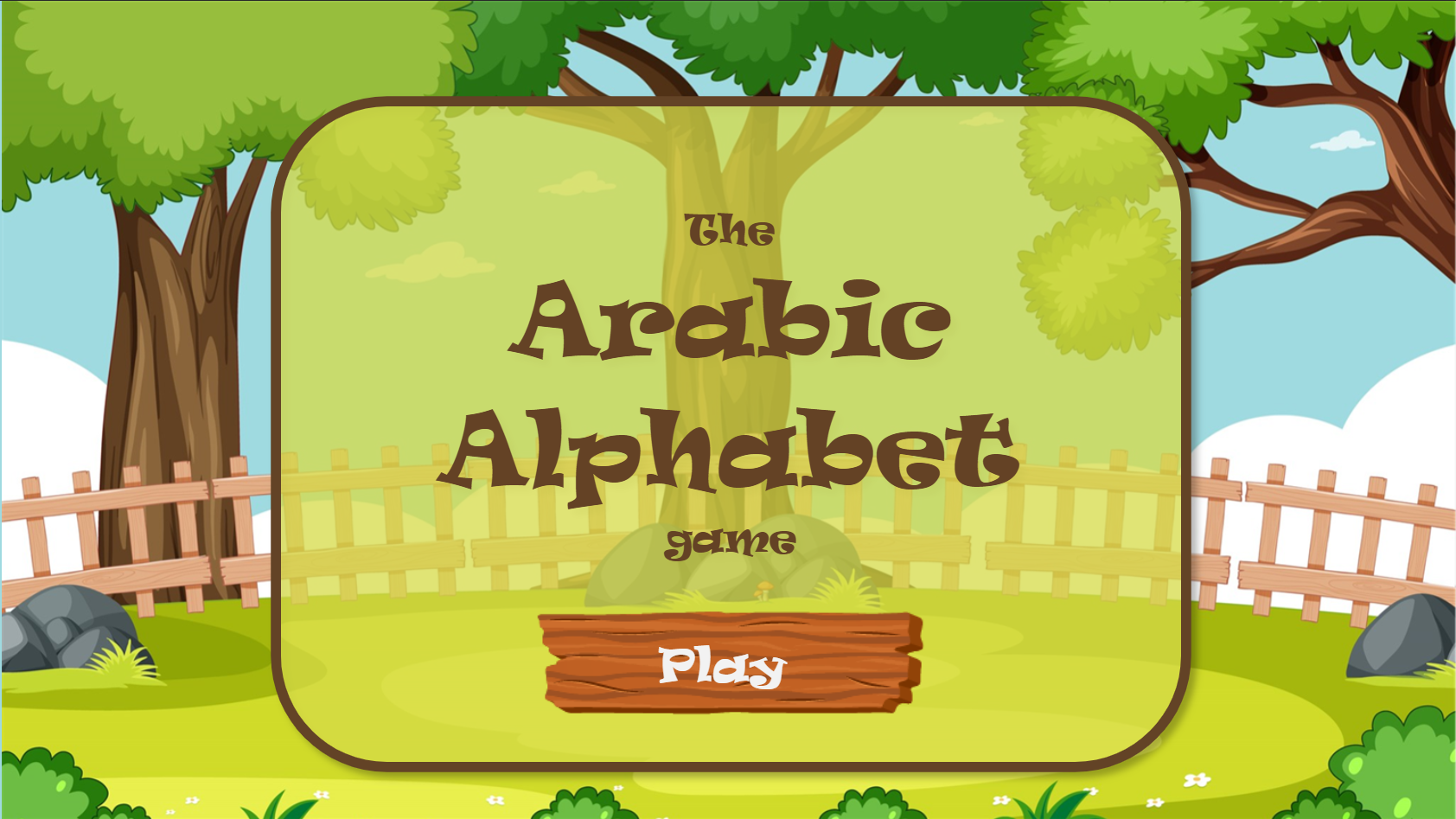 Creative Melon  Learn Arabic Alphabets Game