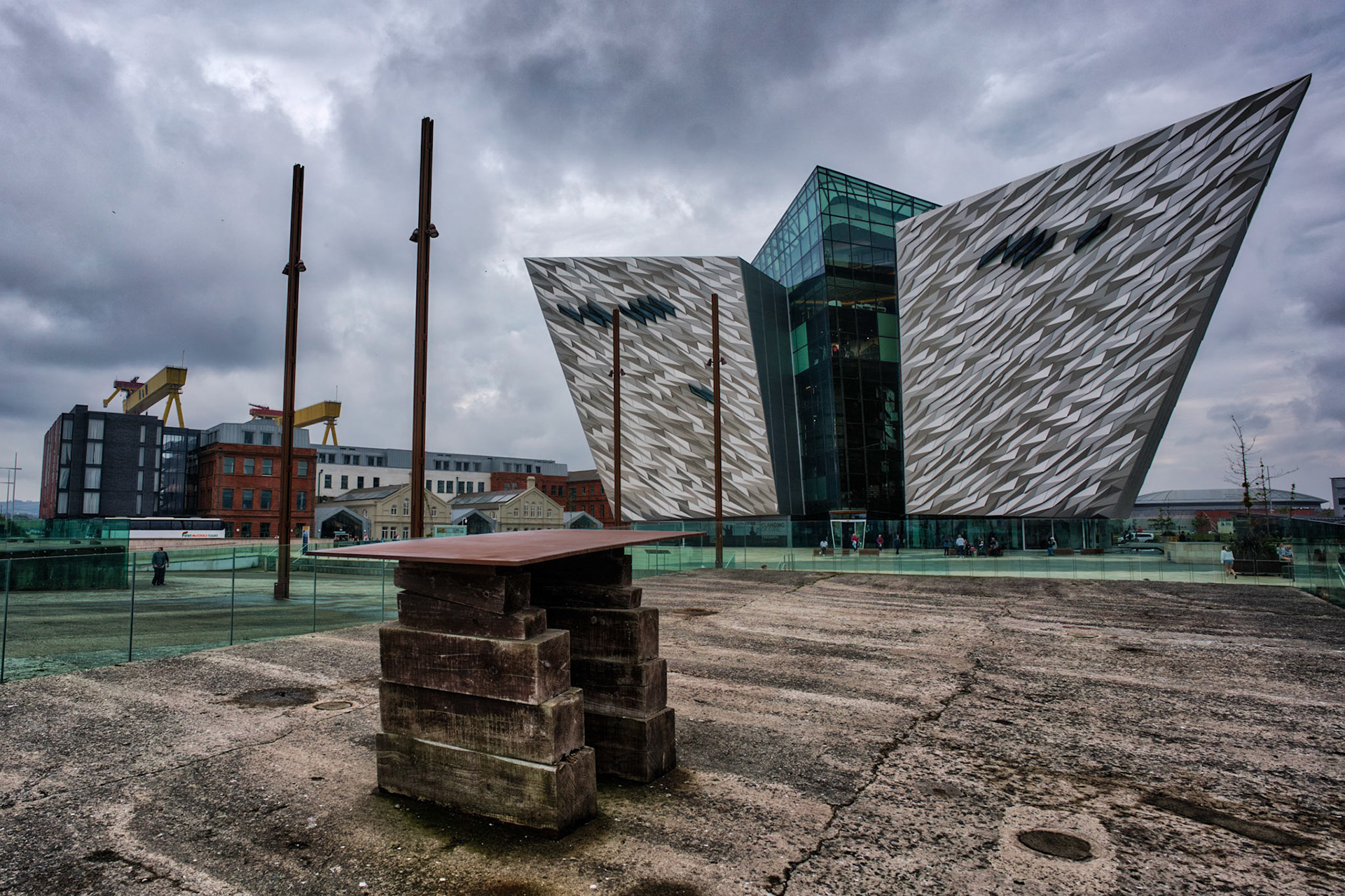 A visit to the Titanic museum ans the actual location when there ship was built