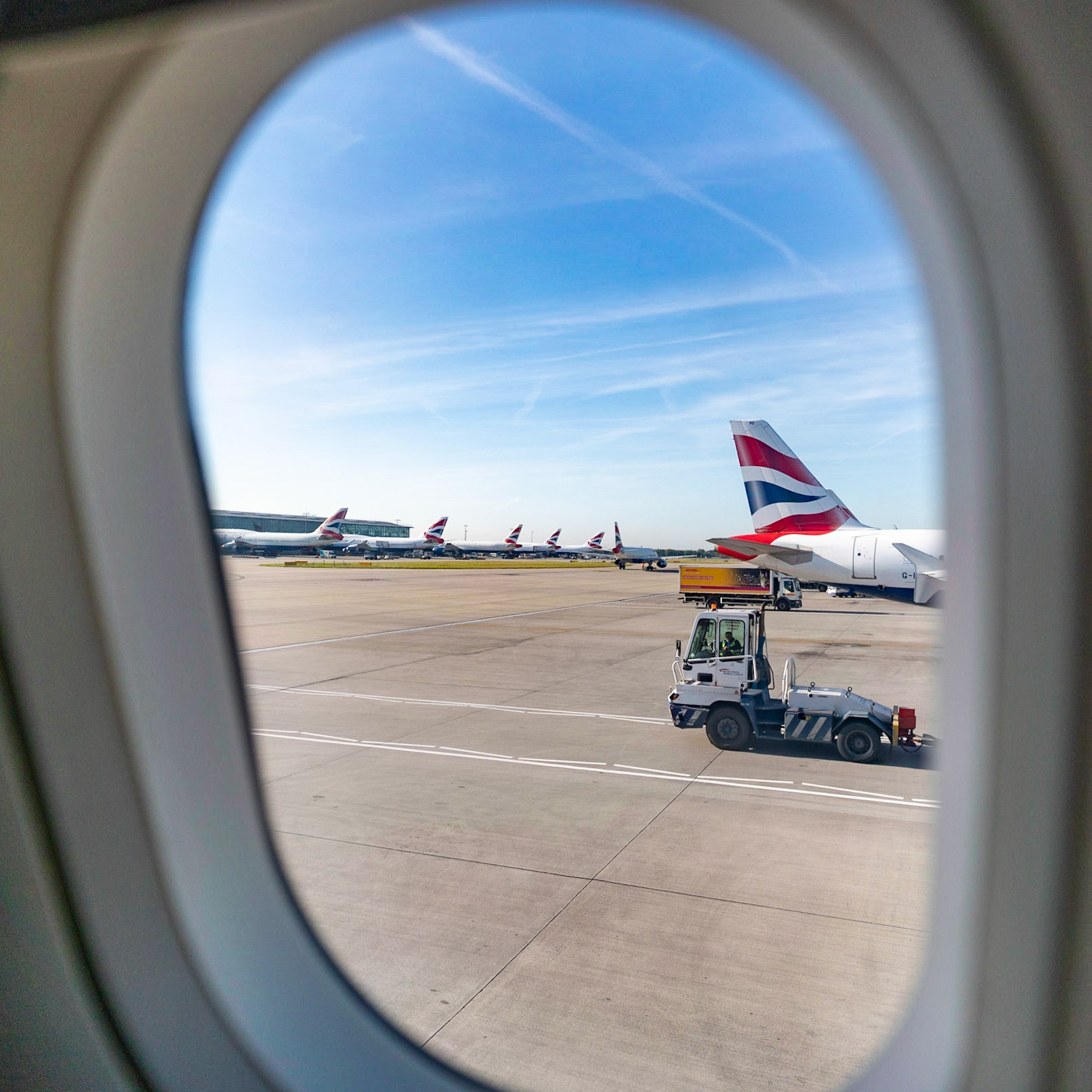 Landing at Heathrow and getting ready to fly to Dallas