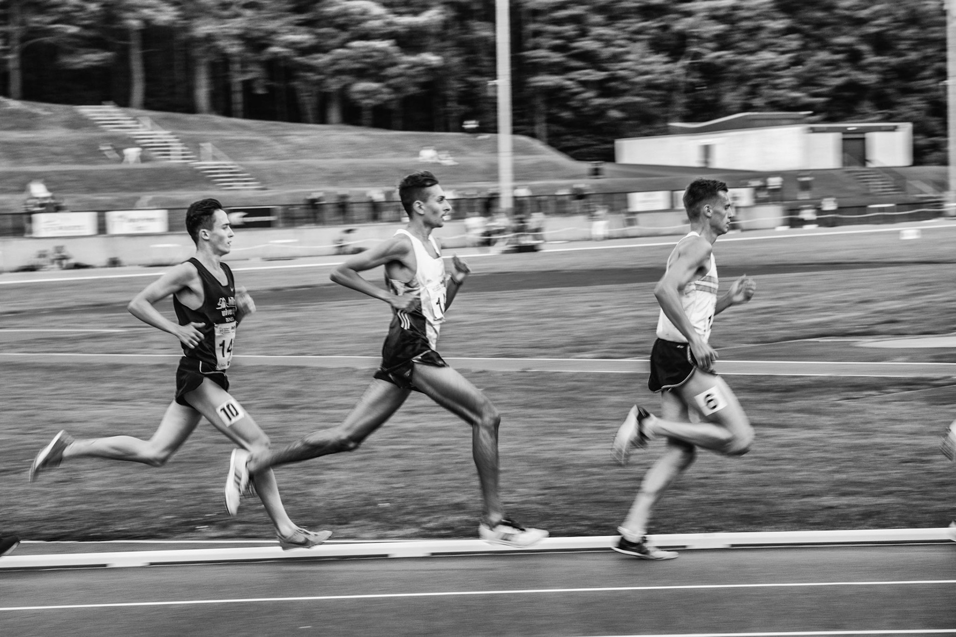 International athletics meet at Mary Peters this evening - this was the 5000m.