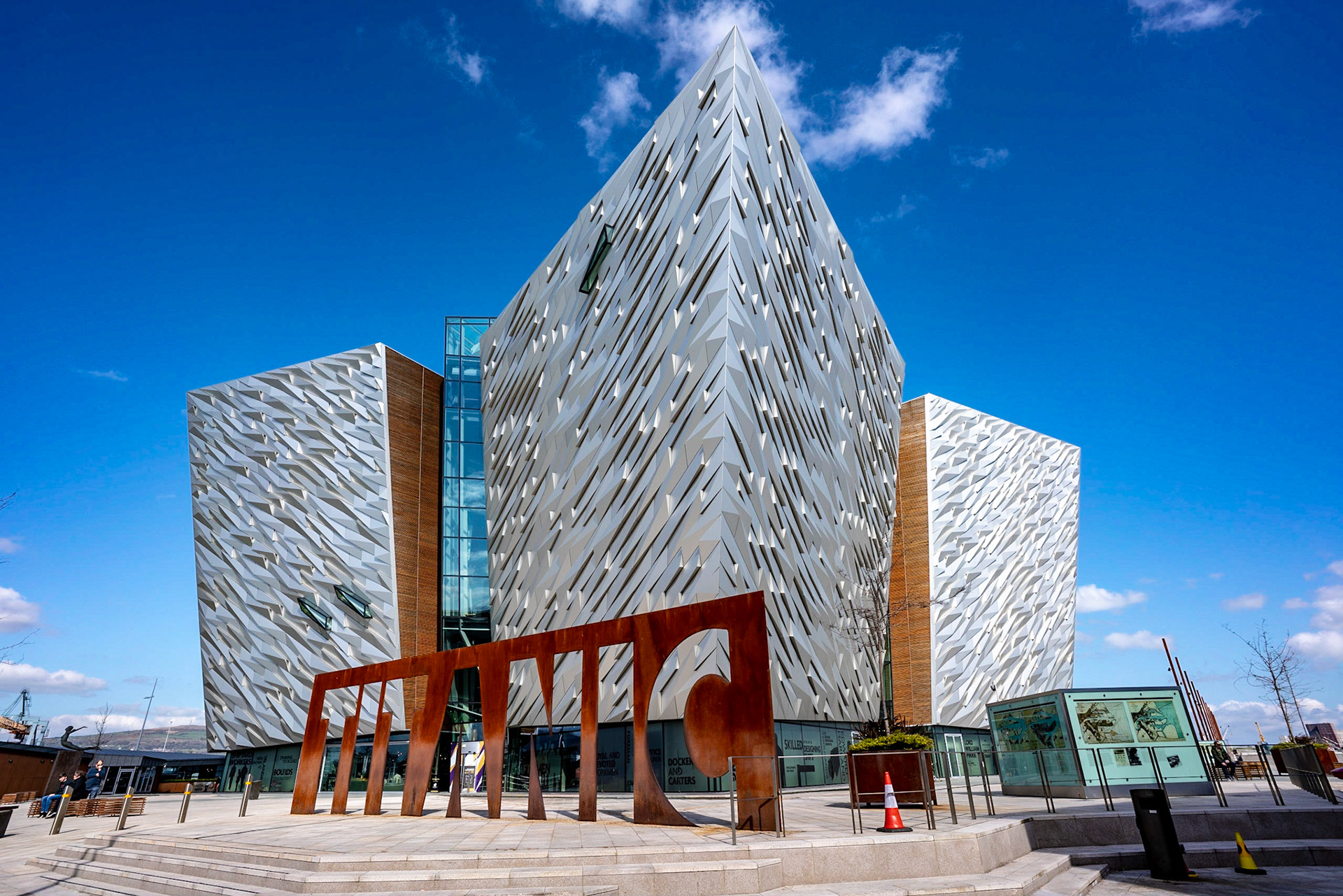 Took Aaron and Raquel to the Titanic museum before completing our meetings