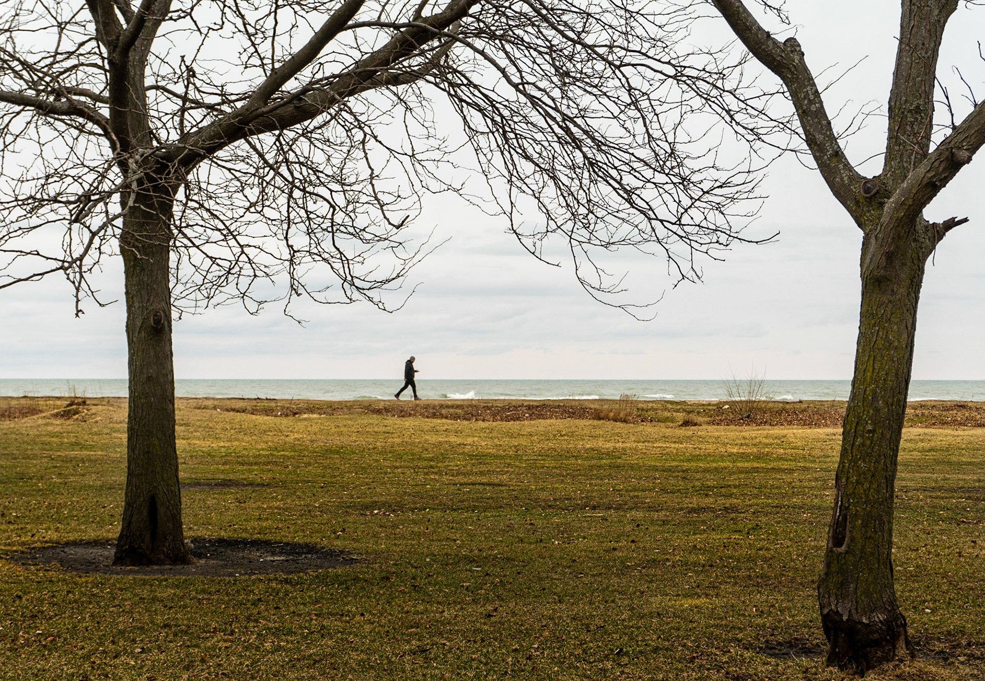 Montrose Beach - Chicago IL, March 14, 2020