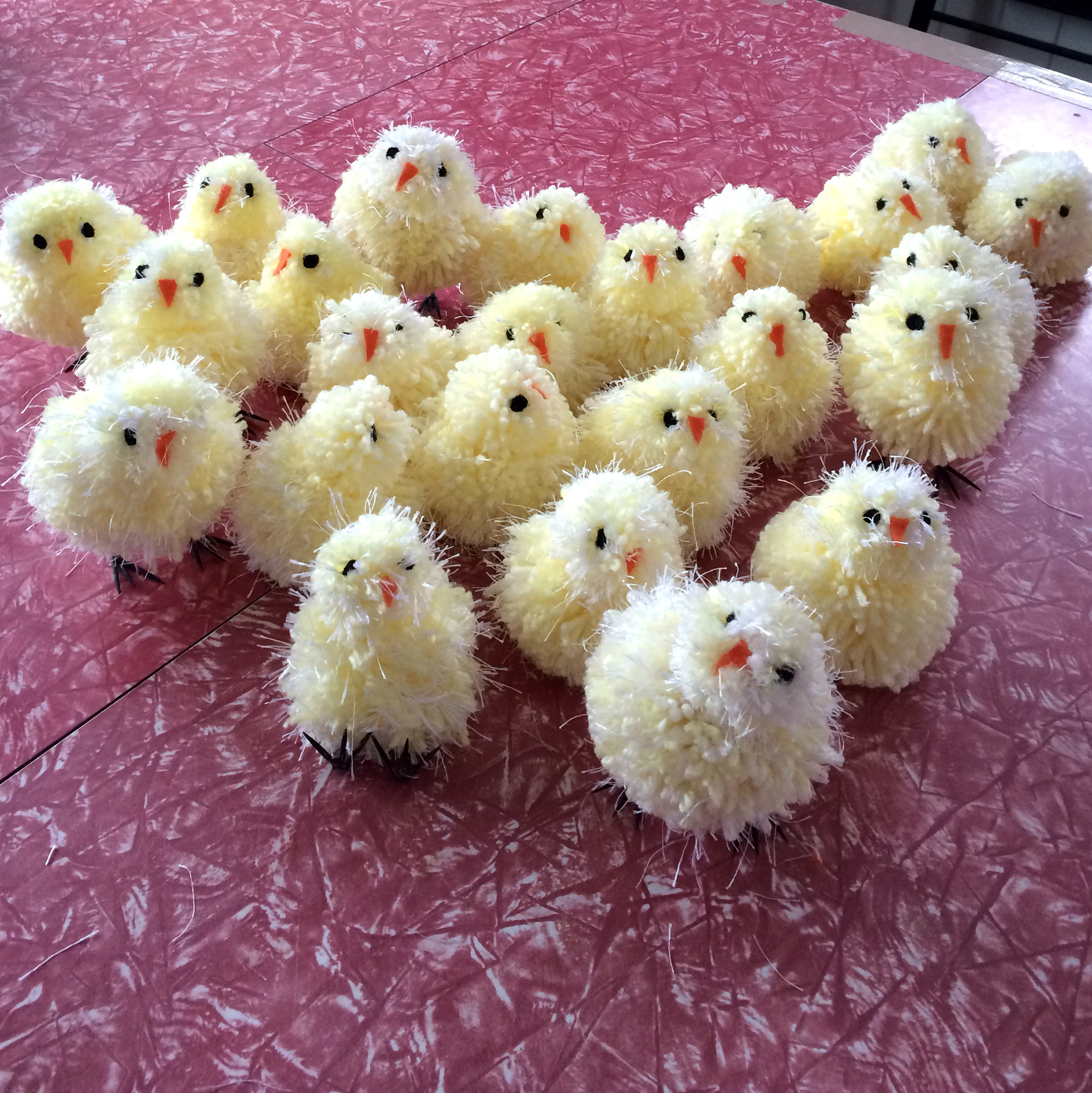 Fluffy chicks