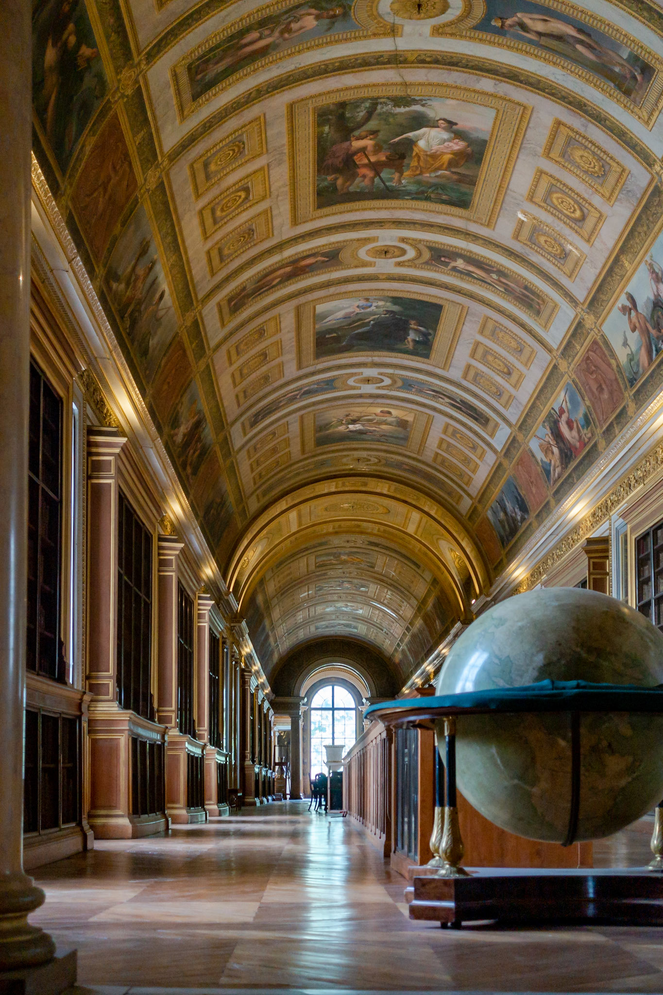 Library at Fontainebleau