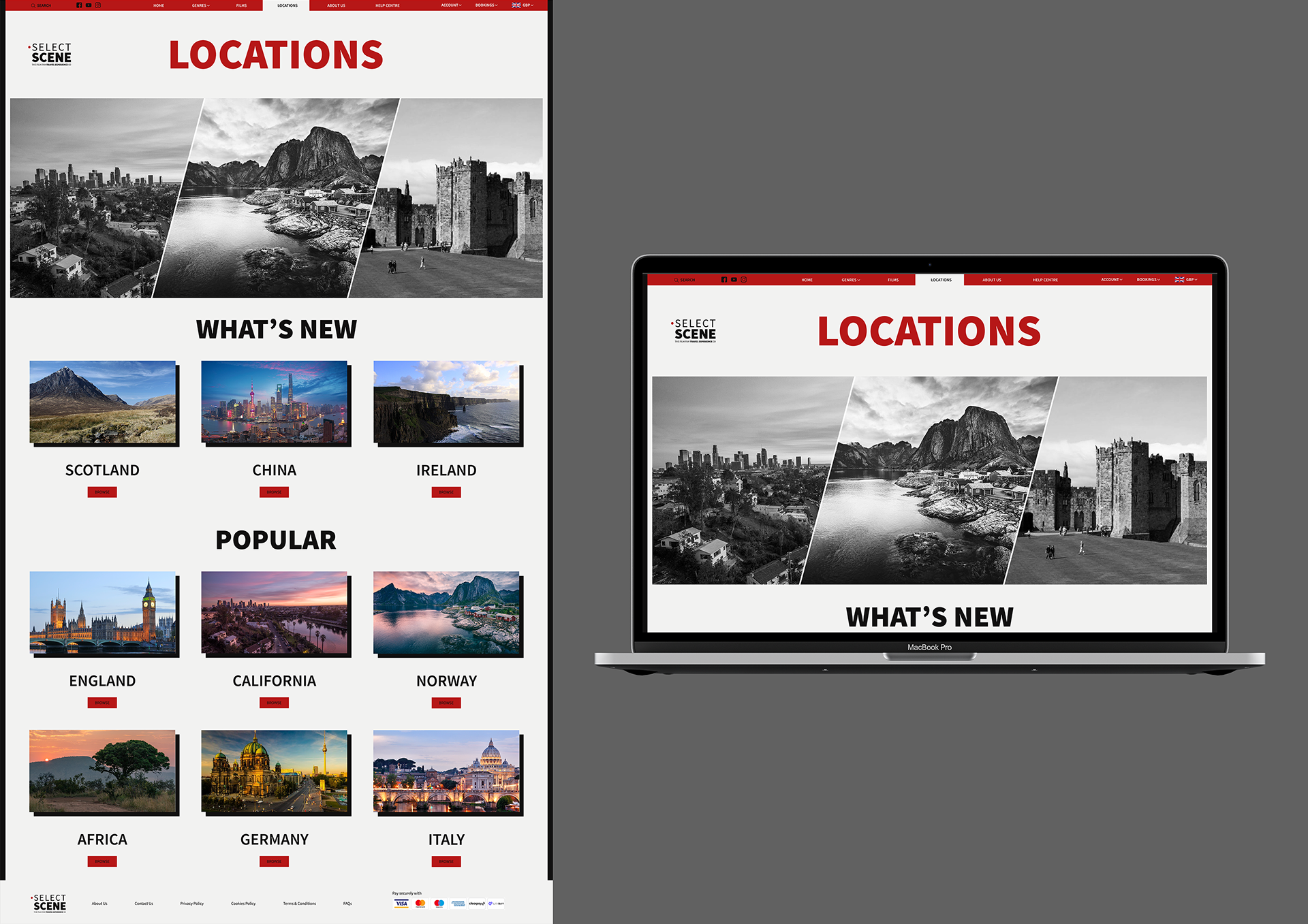 Locations Page