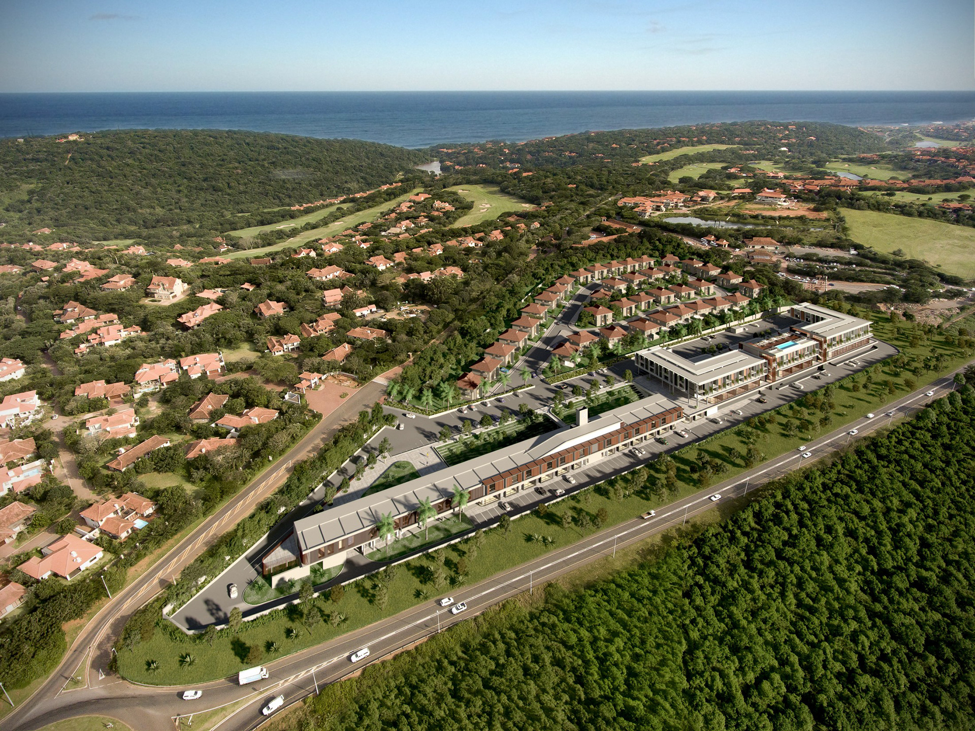 The Zimbali Wedge development