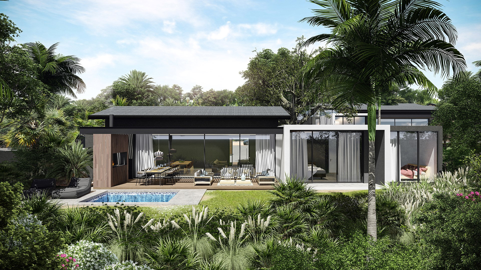 Wagtail, a multi unit development in Brettenwood estate