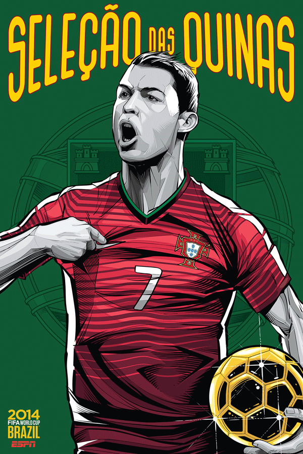 Cristiano Siqueira - 2014 FIFA World Cup Posters